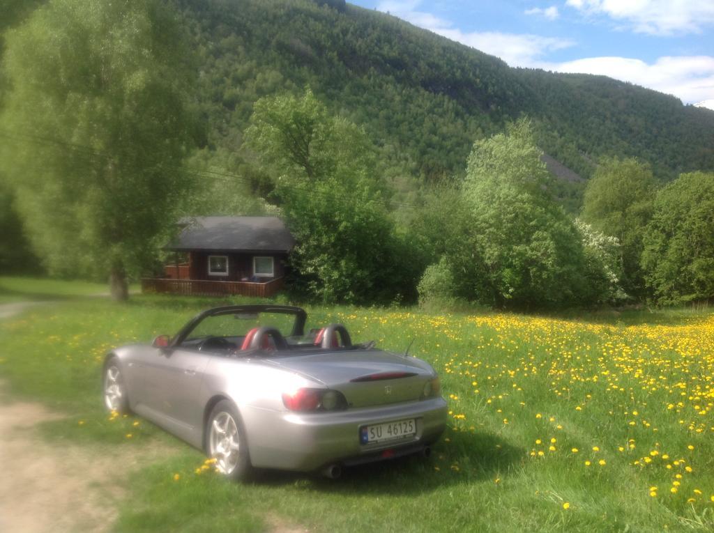 Eidsdal Camping Og Feriehus Exterior foto